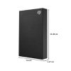 هارد اکسترنال Seagate مدل ONE TOUCH با ظرفیت 2TB - مشکی - تصویر 3