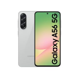 گوشی موبایل سامسونگ مدل Galaxy A56 دو سیم کارت ظرفیت 256 گیگابایت و رم 8 گیگابایت - خاکستری روشن (ویتنام)