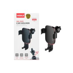 هولدر گوشی موبایل دریچه کولری HISKA مدل HK-2101 - مشکی