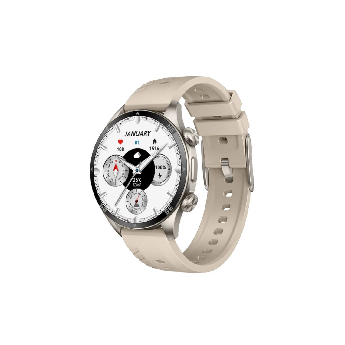 ساعت هوشمند Glorimi مدل GX SPORT - تیتانیوم (گارانتی 12 ماهه شرکتی)