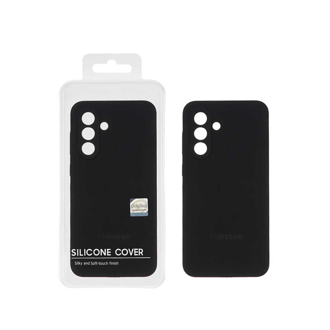 قاب نیو سیلیکون محافظ لنزدار Samsung Galaxy A56 - مشکی