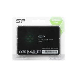 هارد SSD اینترنال Silicon Power مدل A56 ظرفیت 256 گیگابایت - مشکی