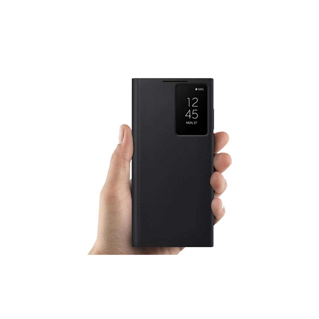 کیف هوشمند اورجینال سامسونگ Smart View Wallet Case مدل Samsung Galaxy S23 Ultra - مشکی - تصویر 4