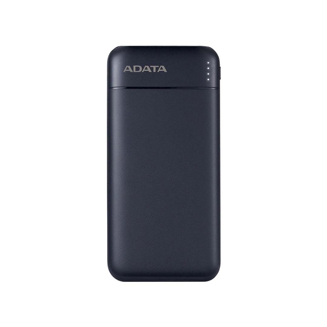 پاوربانک فست شارژ ADATA 10000mAh مدل C100 - مشکی (گارانتی آونگ)