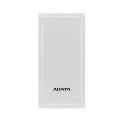 پاوربانک 15w فست شارژ ADATA مدل C20 با ظرفیت 20000 میلی آمپر - سفید