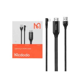 کابل تبدیل 2 متری Mcdodo Lightning To HDMI مدل CA-6400 - مشکی
